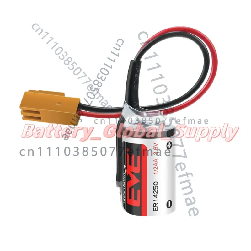 ER14250 EVE Battery 3.6V Renishaw Probe with Brown Plug Good Quality 1 PCS New