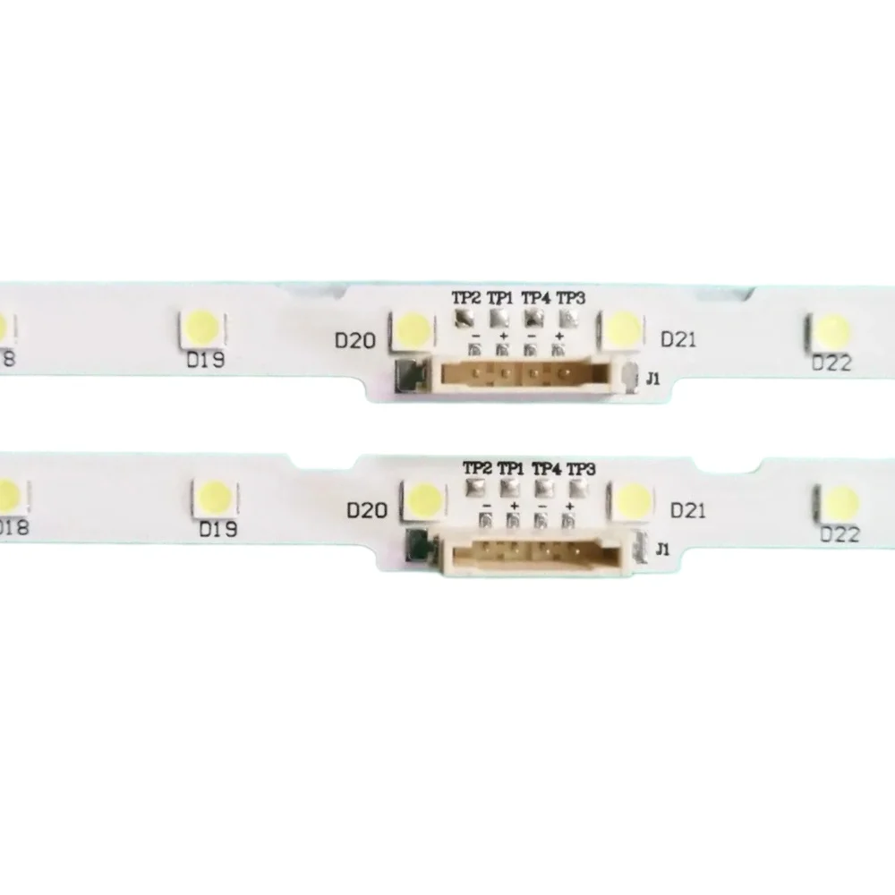 10pcs/LED Strip For  55NU7100 UN55RU7100 UN55RU7300G UE55NU7100 UN55NU7090G UE55NU7023 UE55NU7500 UN55NU7100G UE55NU7090
