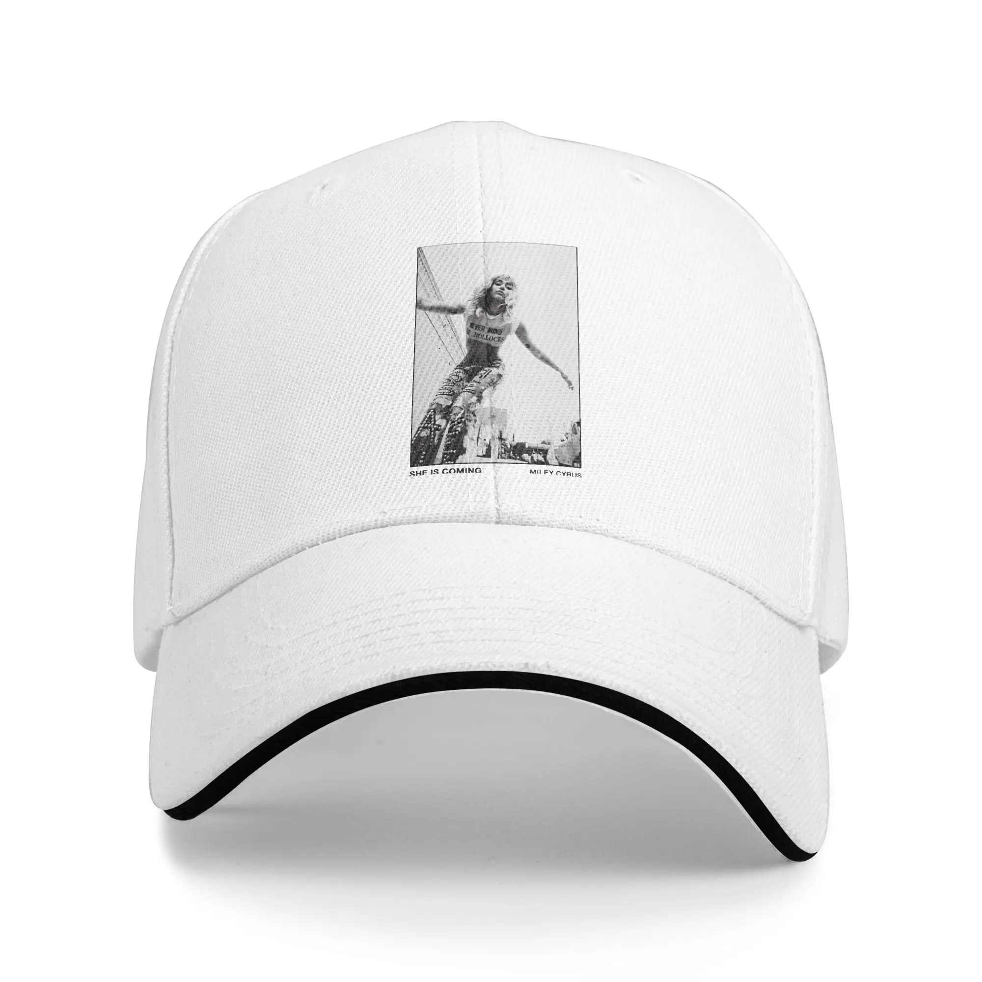 Mileys Cyruse Basse Persuades Album Baseball Cap Vintage  Sandwich Hats Unisex Adjustable Sun Hat Outdoor