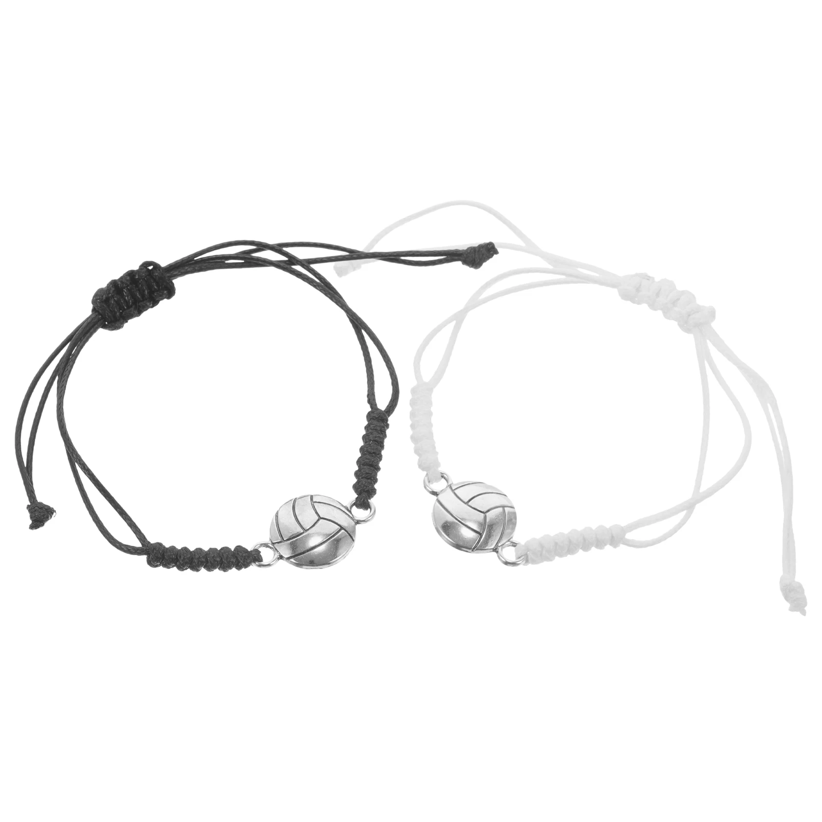 

Volleyball Pendant Bracelet Team Bracelets Sports Fan Boys' for Delicate Wrist Band