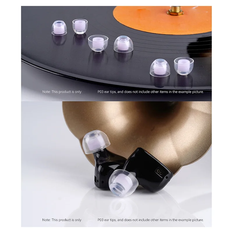 Rendimiento estable-para NICEHCK P03 almohadillas de silicona líquida con cancelación de ruido accesorios de almohadillas suaves y seguras NX8 Que Cantor IEM P03