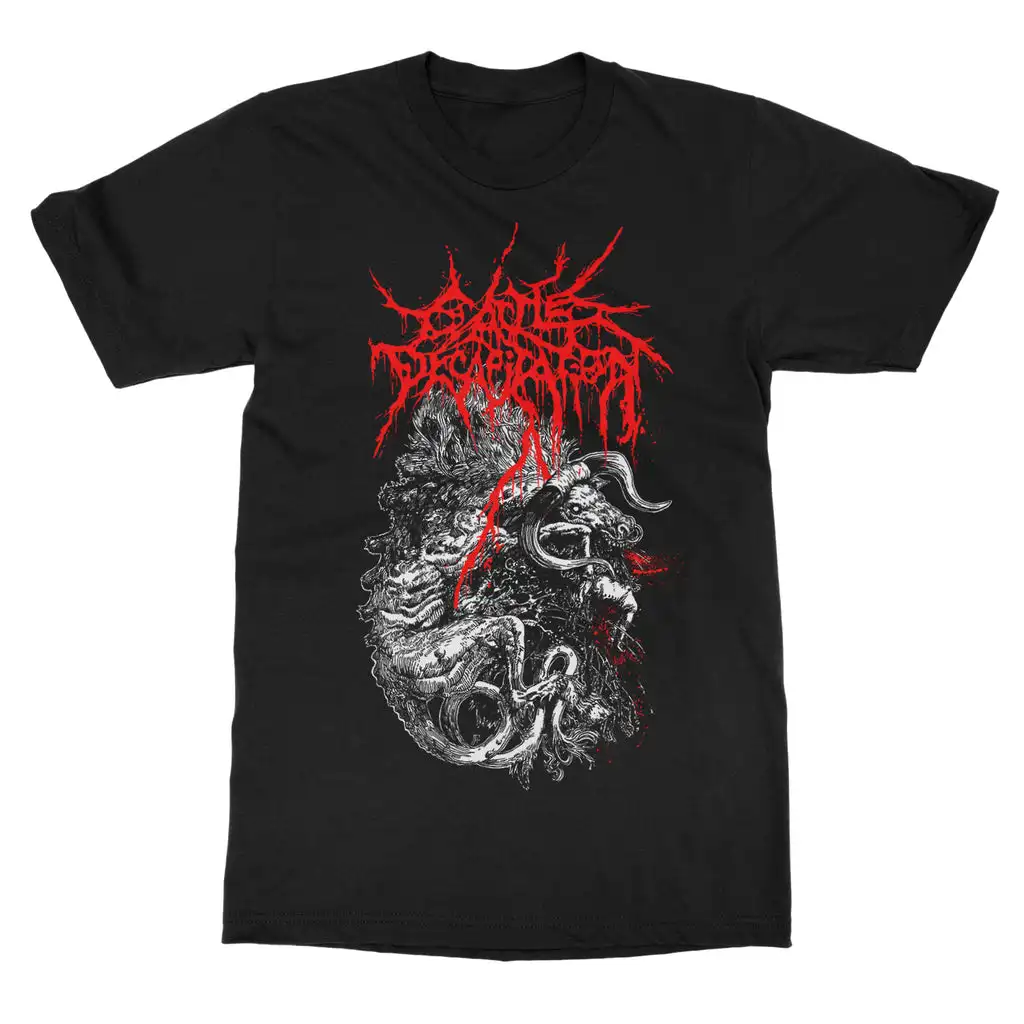 Hot Cattle Decapitation‌ Graphic Cotton Band Shirt Unisex Summer Short Sleeve Fashion Brand Tee Luxury Casual Vintage Tees