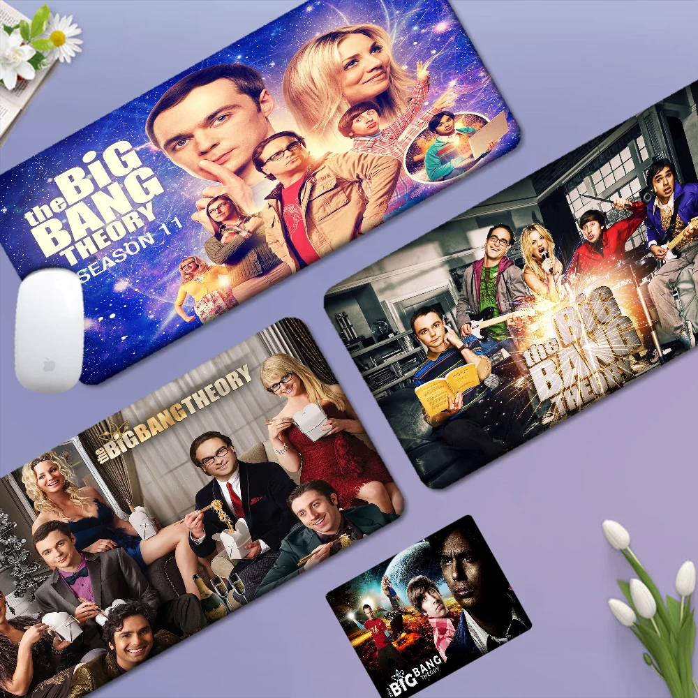 

The Big Bang Theory 90x40 см большой утолщенный коврик для мыши, большая игровая клавиатура, коврик для ноутбука, стола для девочек-подростков, спальня