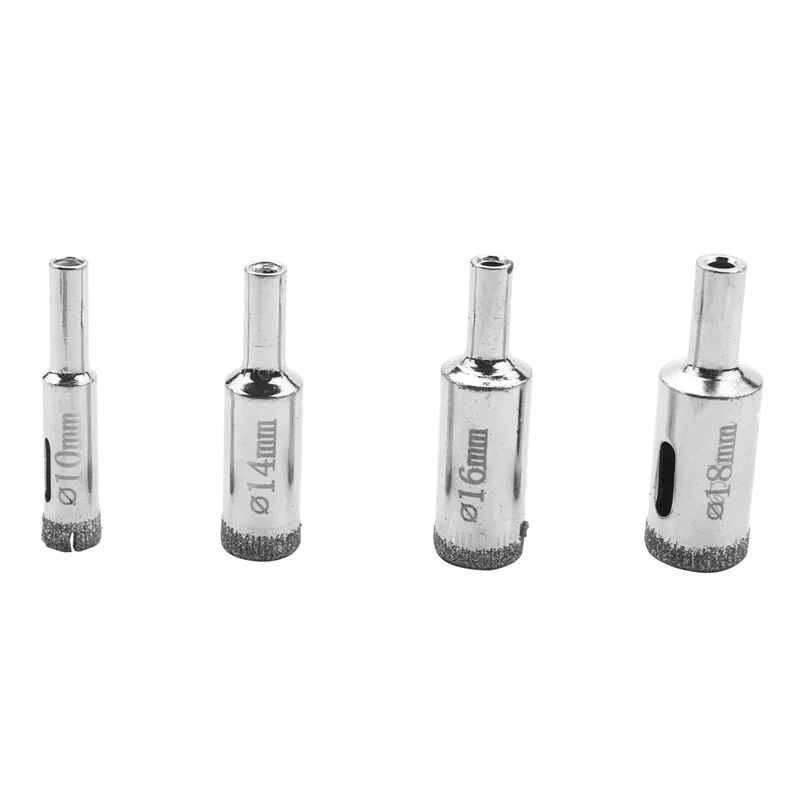 AAAF 36Pcs Diamond Drill Bits Glass Tile Hole Saw Bits Set, Hollow Core Drill Bits, Extractor Remover Hole Saws For Glass