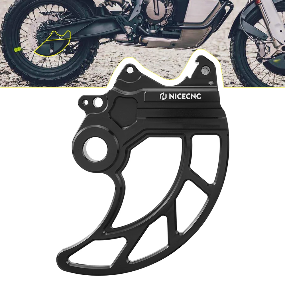 For 2022-2023 Husqvarna Norden 901 Rear Brake Disc Rotor Guard for KTM 890 Adventure R 2021-2024 790 Adventure R 2019-2023