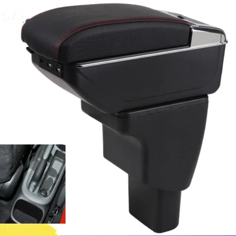 

New luxury Car Armrest For Hyundai I10 Armrest Box Center Storage Box interface decoration accessories Interior Retrofit part