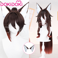 IN STOCK Fugue/Tingyun Wig Game Honkai: Star Rail Cosplay DokiDoki Wig Women Ting Yun Hair Heat Resistant Synthetic Free Wig Cap