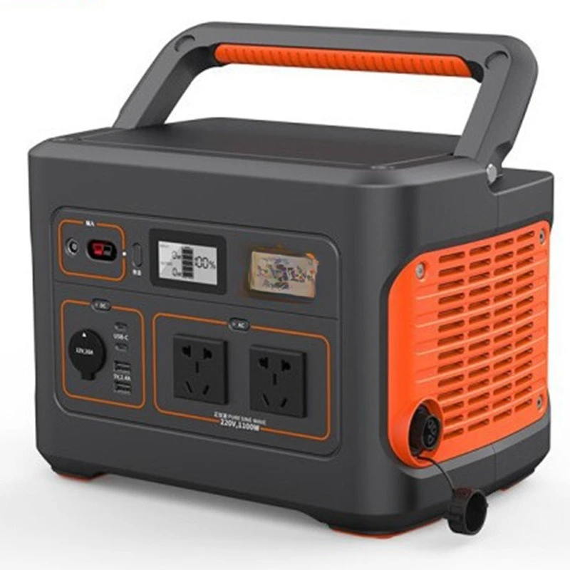 

Outdoor Power Mobile Parallel 1100W Large Capacity 220v Self-driving Spare Battery Generator