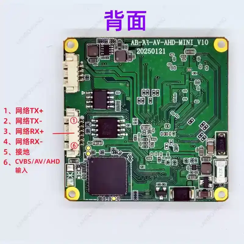 Mini AV CVBS Anti‑Interlaced Analog Video Encoder Supports UDP RTSP ONVIF Protocol