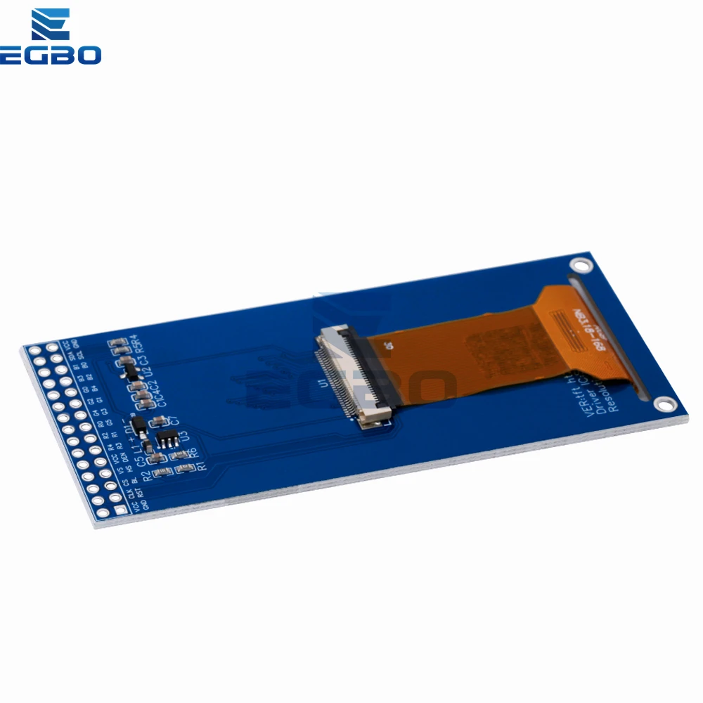 2.86インチ、2.8-3.3V、376×960解像度、ST7701チップ、Arduino/ST EGBO
