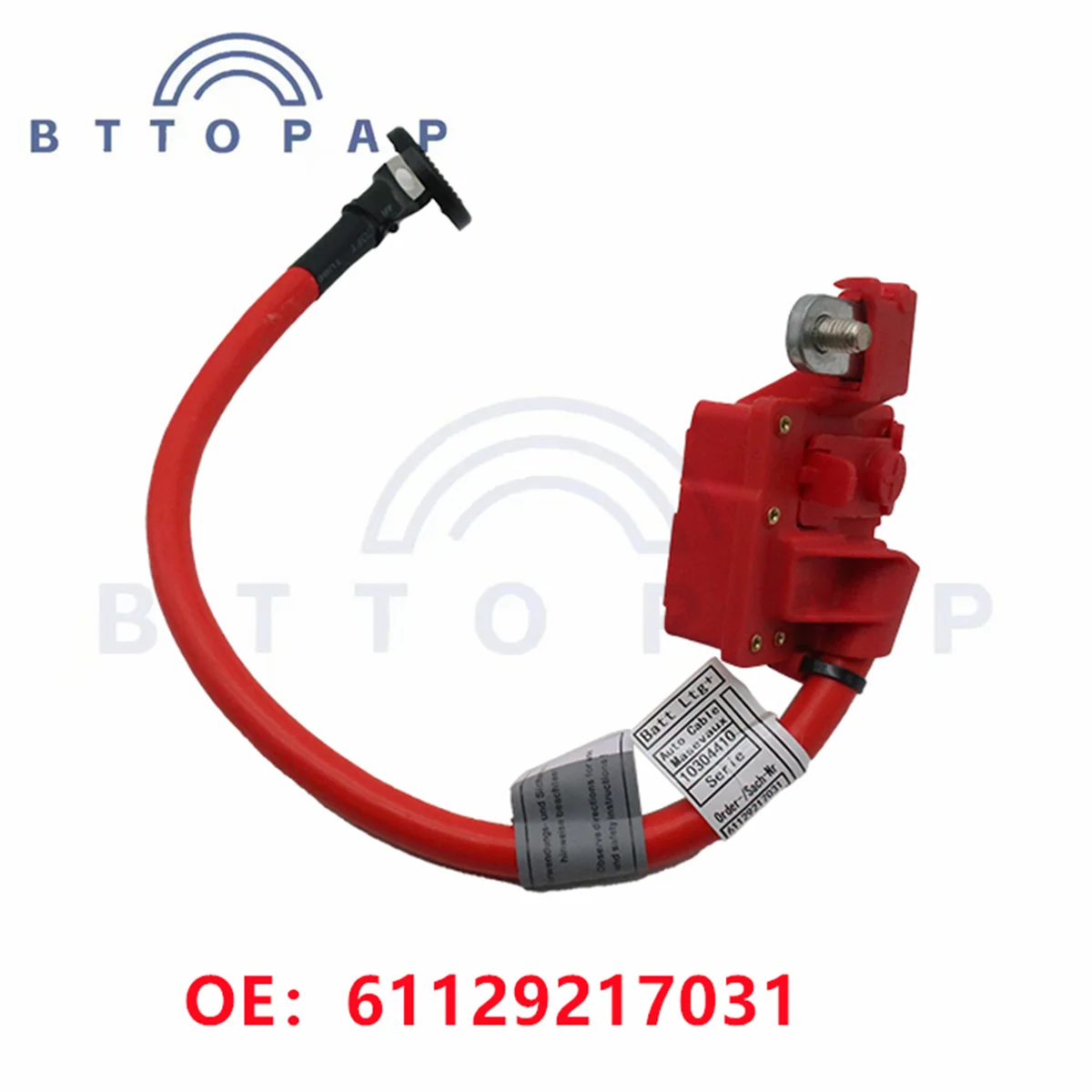 Cable Positive Battery Cable Overload Protector Wire Terminal 61129217031 For E82 E88 X1 E84 BMW E90 E91 E92 96SKV302 H241026