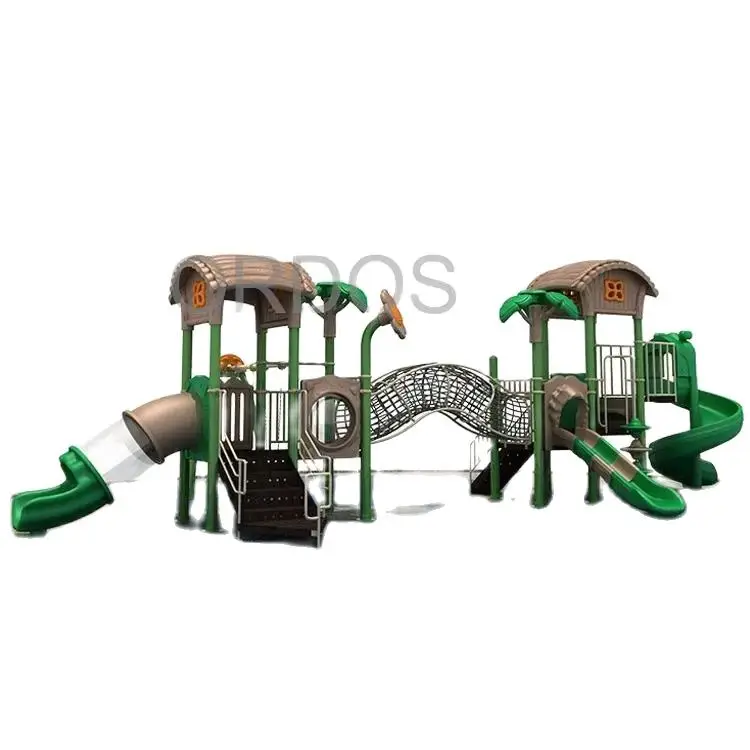 China Manufacture Most Popular Children Castle Style Outdoor Playground Equipment