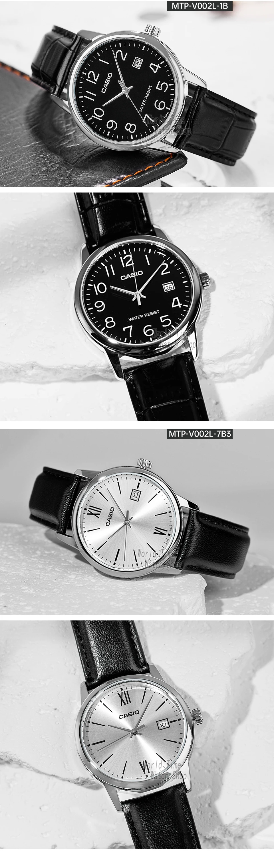 Casio Herrenuhr im Business-Casual-Stil MTP-V002L Serie Einfache Wasserdichte Uhr – Detail 16