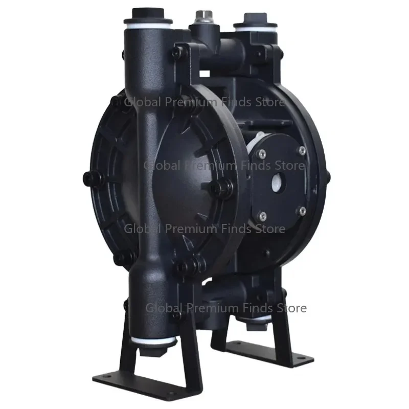 QBY3-15LTFS AODD Pneumatic Diaphragm Pump Self Priming Aluminum Alloy PTFE Sewage Pump for Industrial Use