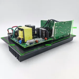 لوحة مضخم الصوت النشطة الثقيلة 110-220 فولت 5.1 7.1 لوحة مضخم صوت مخصصة للمسرح المنزلي 4 أوم 100 واط 8 أوم 200 واط أفضل 10 مبيعات لوحة مضخم صوت نشطة - No8