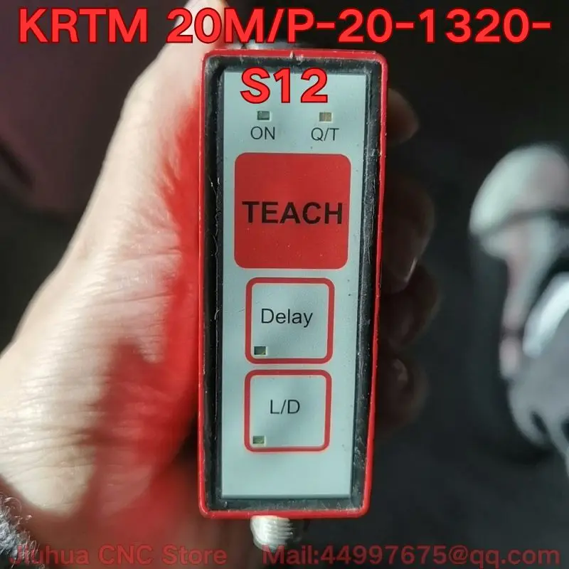

Second-hand KRTM 20M/P-20-1320-S12 color standard sensor function test is normal