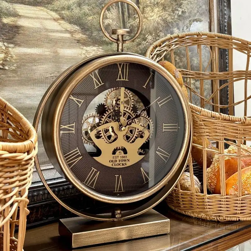 Metal Upgrade Elegant Table Clock Roman Black Nordic Modern Digital Clock Luxury Bedroom Design Orologio Da Parete Room Decor
