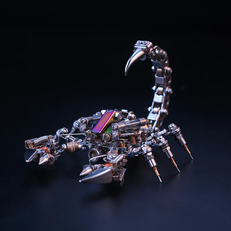 Digital Scorpion, Metal Assembly, Trendy Play Ornament, Guochuang Mech, Scorpion Model, Festival Gift