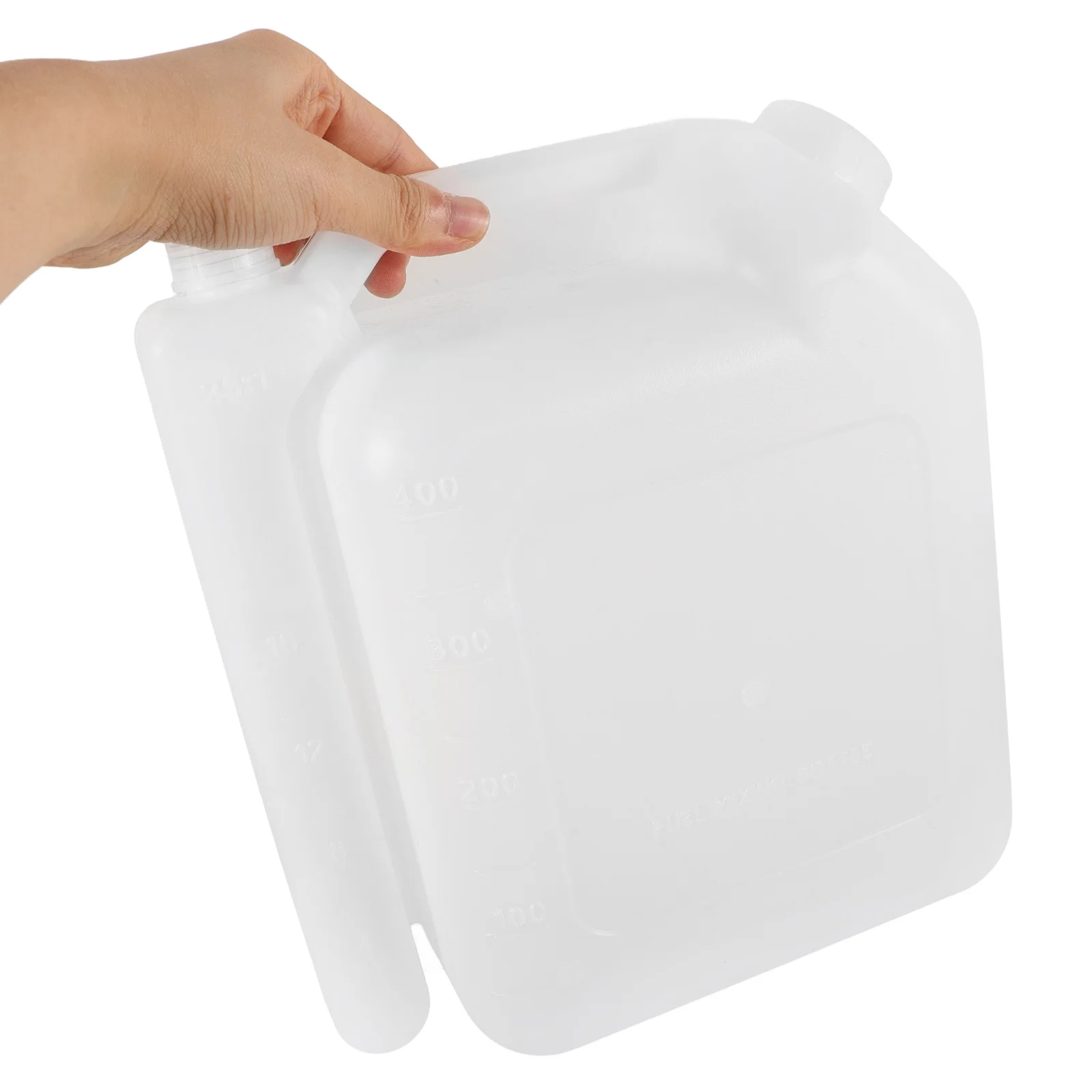 Tangki Pencampur Minyak 4L Tahan Lama Mudah Dibersihkan Ukuran Ringkas Penggunaan Profesional Botol Pencampur Kaleng Minyak Kaleng Minyak Gergaji Mesin