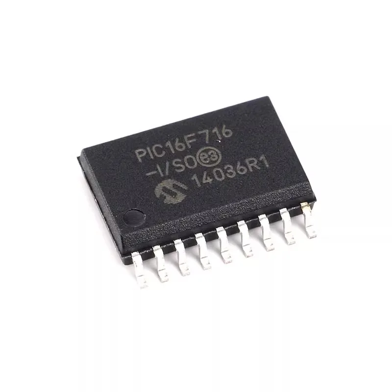 10adet New original imported PIC16F716-I/SO 16F716 8-bit flash microcontroller SOP-18