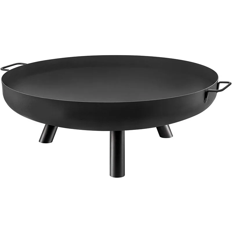 

YUESHEN Custom Outdoor Barbecue Grill Round Bowl Fire Pits With Three Legs Portable Fireplace Metal Handles
