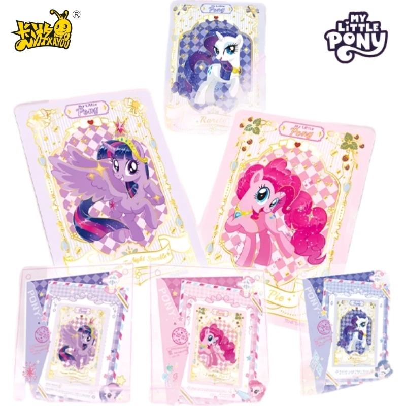 

KAYOU Genuine My Little Pony Card G4 Messenger Yunyou Ming Box Gift Box Animation Game Collection Card Peripheral Toys Gift