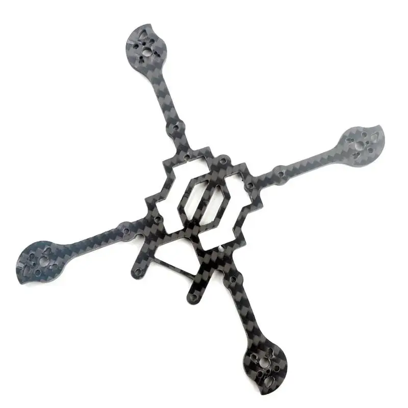 

125mm Wheelbase Carbon Fiber 3 inch FPV Frame Part 3.0mm Bottom Plate For Racing Drone Toothpick FPV Frame Accessories