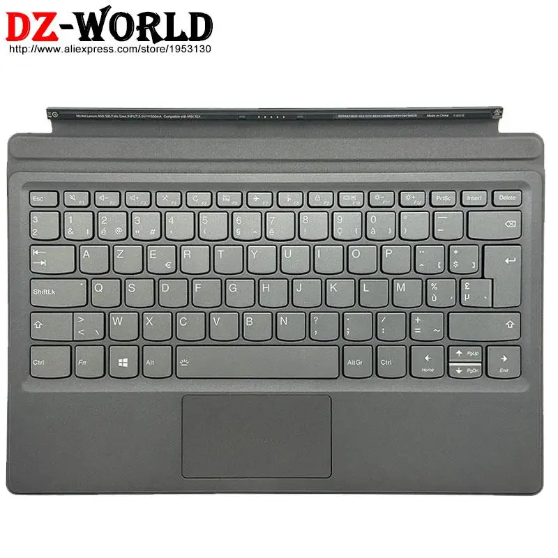 Portable Mini Base Folio Case Backlit Keyboard for Lenovo Miix 520 -12IKB Tablet JP DE FR UKR BE NDC PT CH TH ES GR US CFB UK