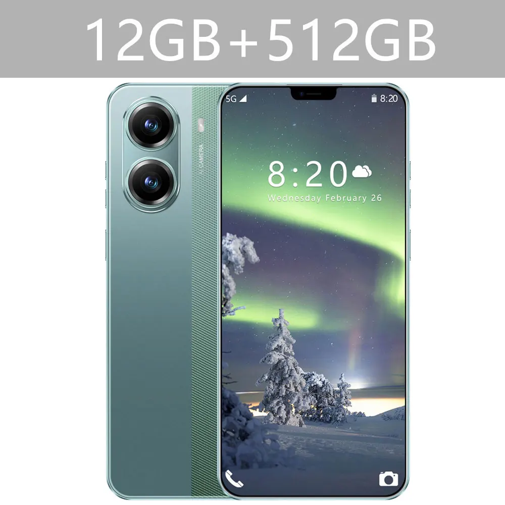 2026 Nieuwe X7 Pro Smartphone 7.0'' HD Originele Mobiele Telefoons 5G Dual Sim Mobiele Telefoons 6800mAh Android 13 Globale Versie Mobiele Telefoon