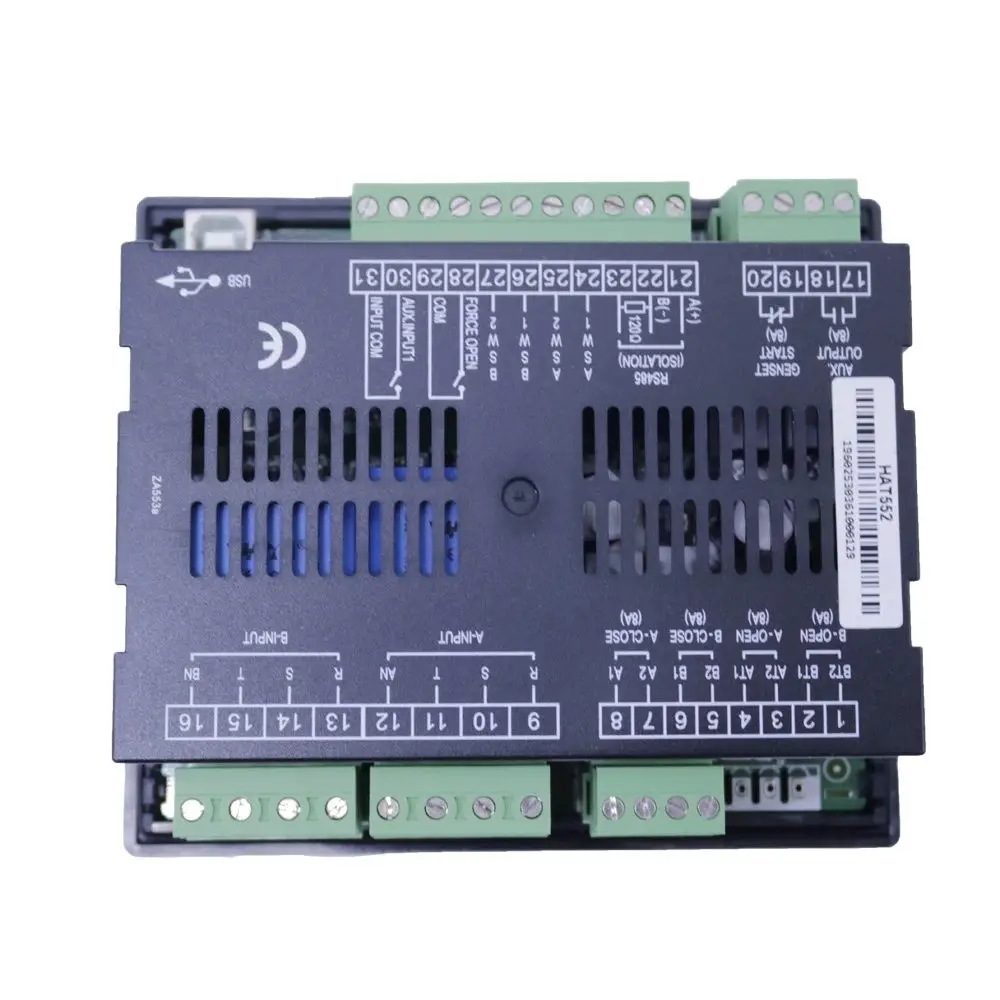 Smartgen HAT552 Dual Power Transfer Module ATS Controller Suitable for NO Breaking ATS