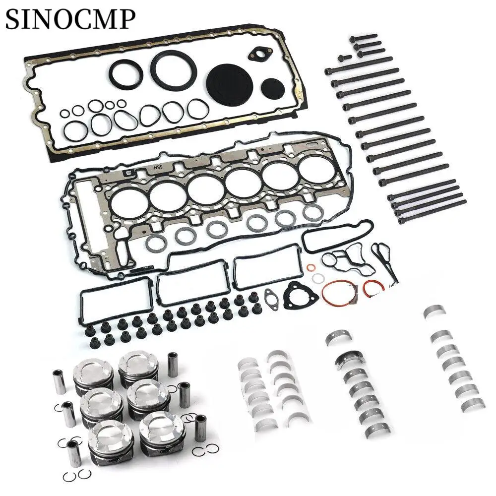 

N55B30 Engine Overhaul Rebuilding Kit 11257610297 11257587914 11217627027 11137600482 For BMW 535i X5 X6 F30 F32 F25 F10 F15 E71