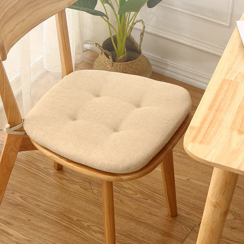 Summer Dining Chair Cushion Stuffed Memory Foam Sliced Bread Food Pillow Sofa Chair Decor Seat Cushion Cute Student Chair Pad