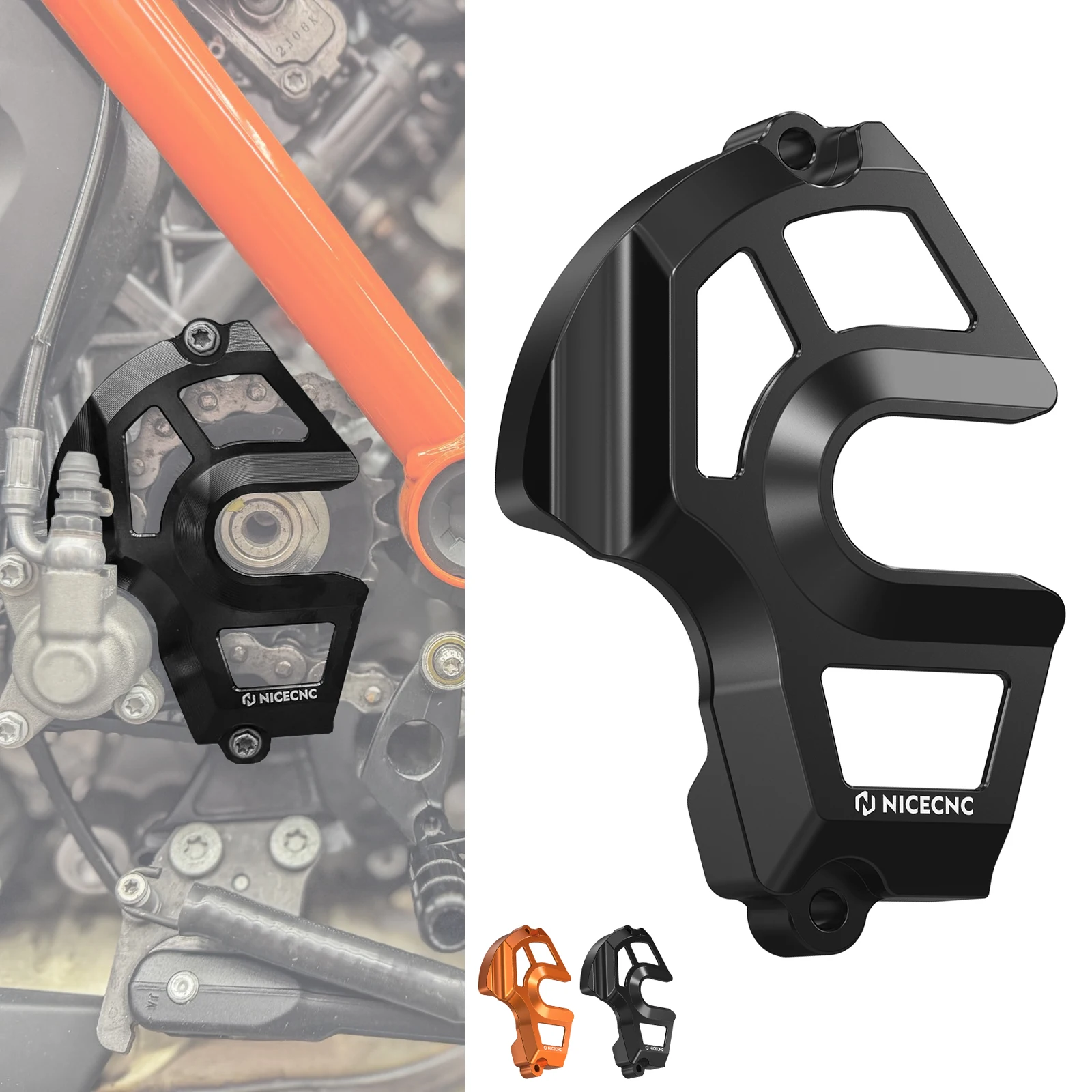 

Для KTM 1290 Super Adventure R S 2021-2024 гг., крышка звездочки для KTM 1290 1390 Super Duke R/EVO Super Brabus 1300 R