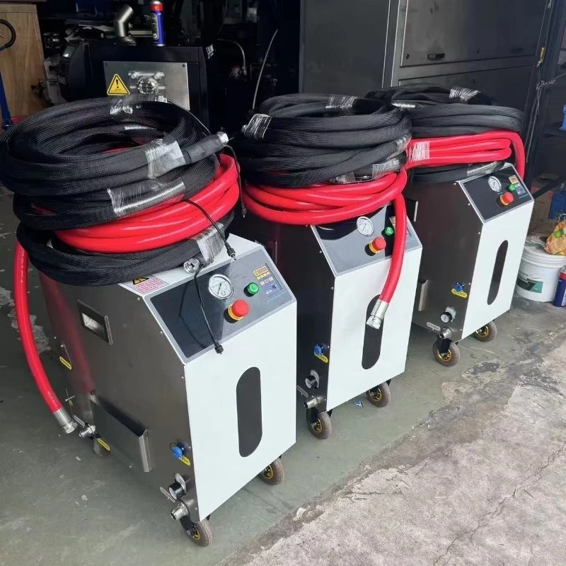 

Dry Ice Blasting Machine Industrial Cleaning Equipment Engine Mold Rust Oil Paint Removal Maintenance System