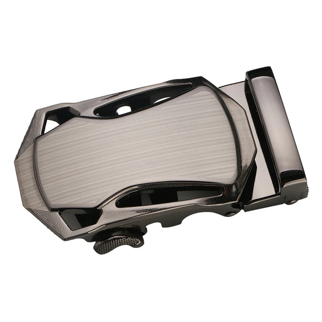 Fivelas de cinto retangulares de metal de substituição com fivela deslizante automática masculina, 1, conforme descrito