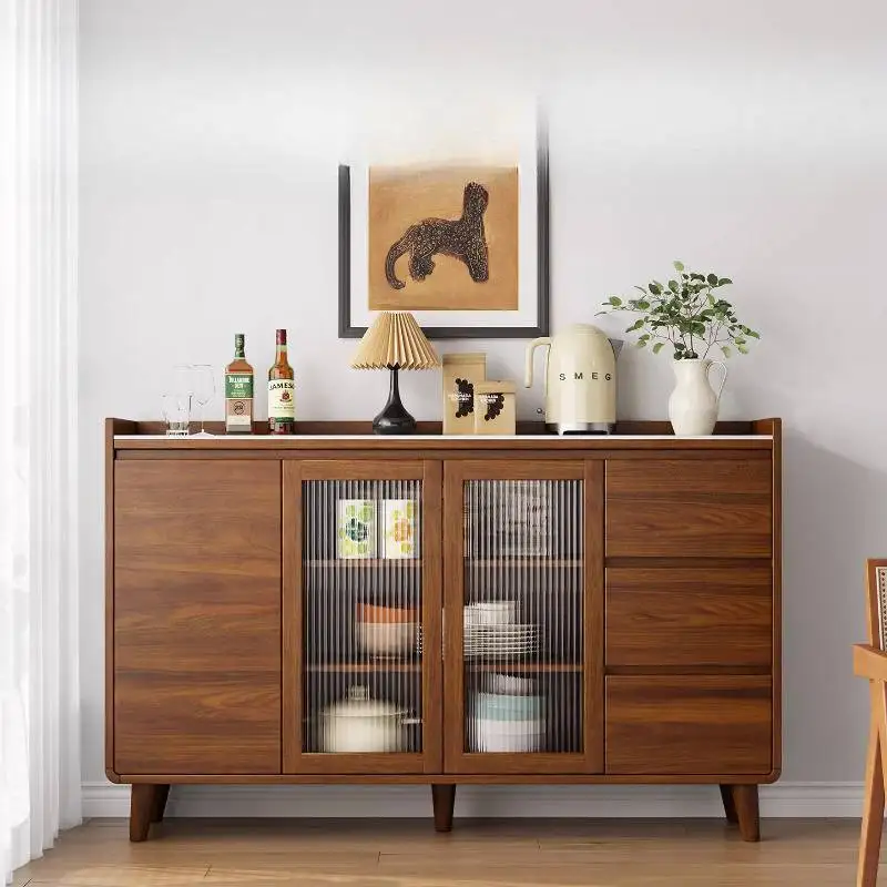 Cleaner Covers Kitchen Cabinet Counter Stand Rack Pantry Vintage Kitchen Cabinet Side Large Wooden Meble Kuchenne Furniture Home