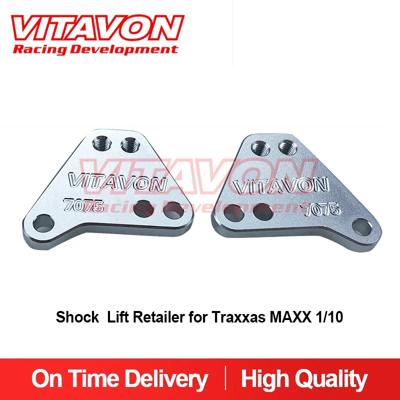 

VITAVON CNC Алюминий #7075 шоковый подъемник для Traxxas MAXX 1/10 MAXX/Slash