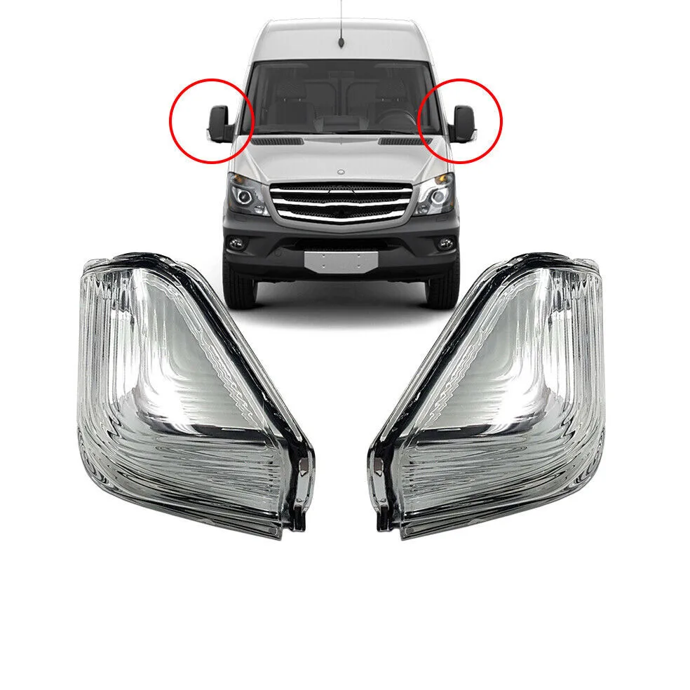 

For Mercedes Sprinter 2006 Onward Mirror Indicator Repeater Lens L /R Car Lights Signal Lamp Automobiles Parts