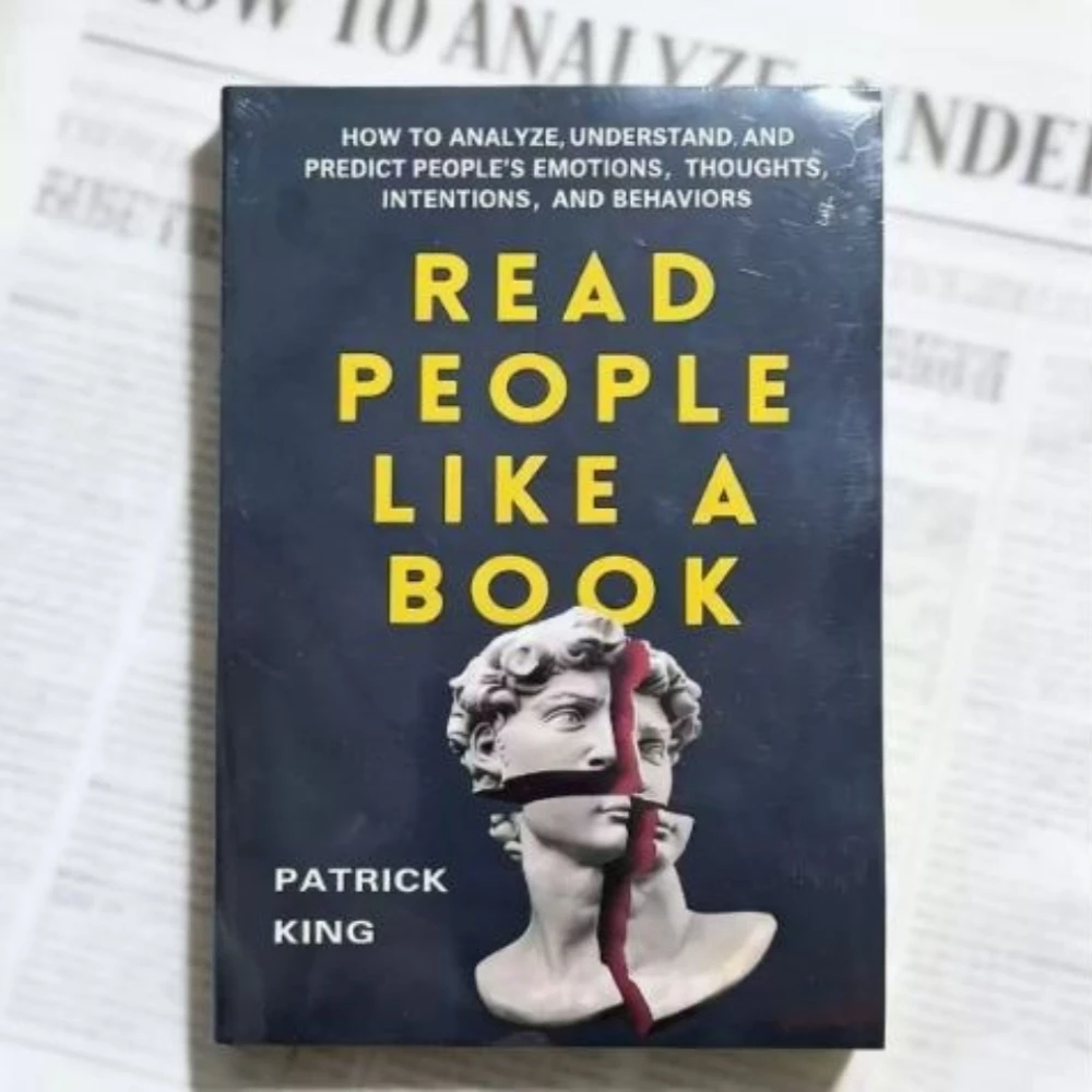 Read People Like a Book Patrick King Social Learners English Paperback Human Behavior Analysis Psychology Guide Free Shipping