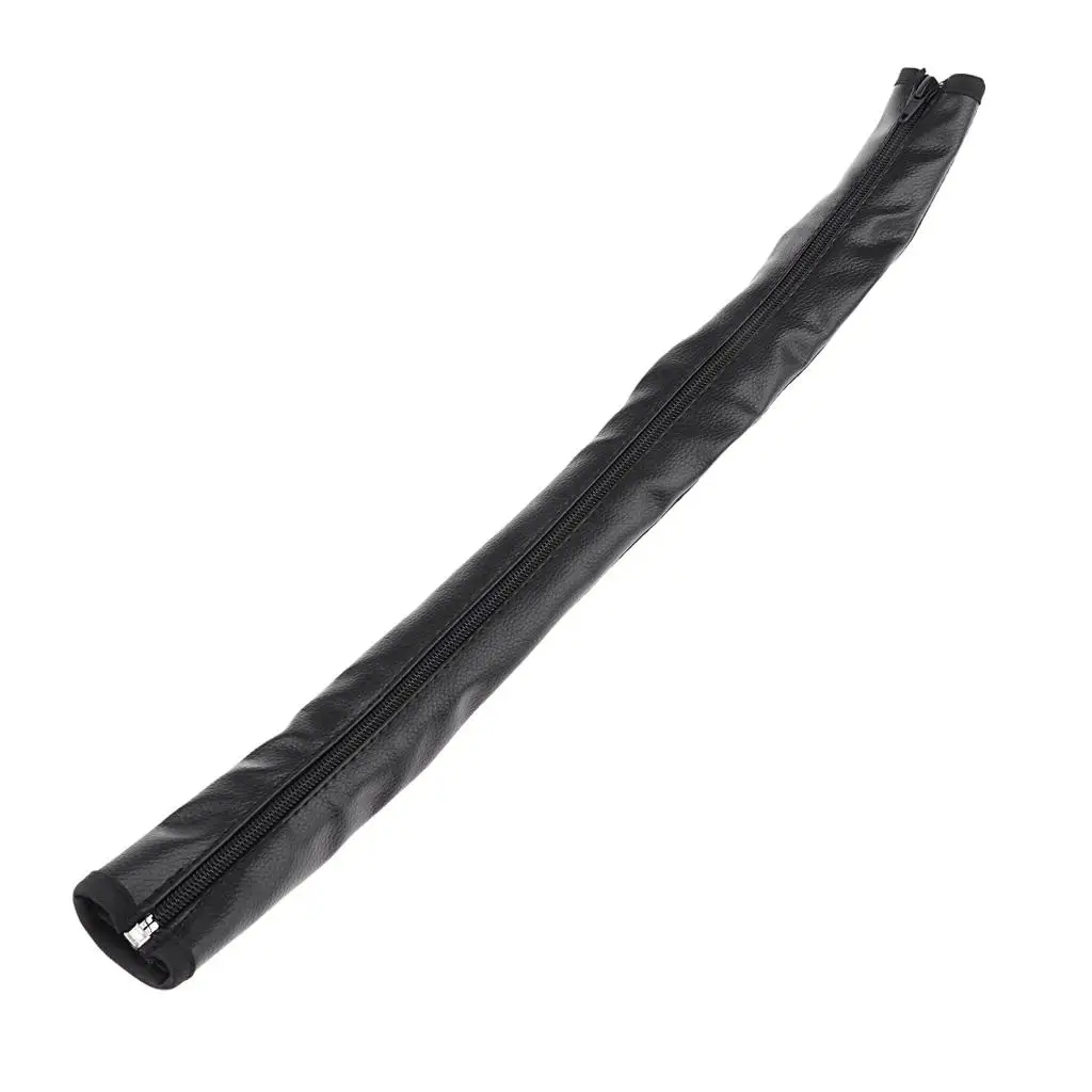 Soft PU Stroller Handle Sleeve Cover Waterproof Armrest Protector for Baby Stroller Rain Protection and Travel
