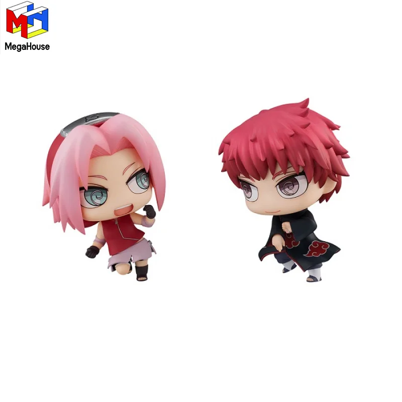 

Серия Megahouse Chimi Mega Buddy! Naruto: Shippuden Sakura Haruno & Sasori Набор Аниме экшен-фигурка модель игрушки в подарок