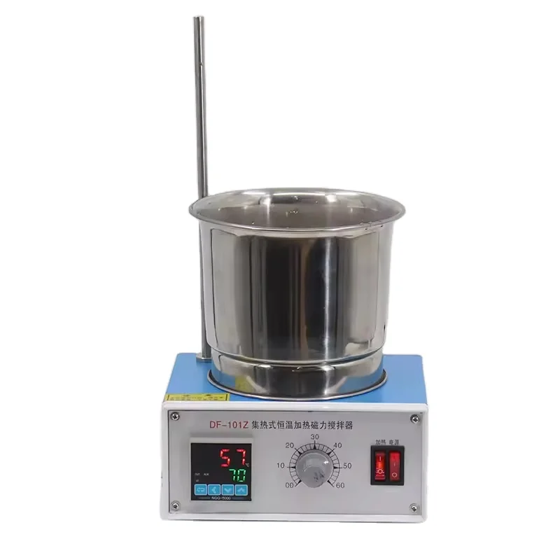 5L 10L 15L  Laboratory Chemical Overhead Stirrer Magnetic Electric Stirrer with Hot Plate