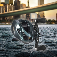 HISTAR OEM Aurora AirCF Carbon BFS NMB SIC BB 109G Suspension Magnetic Brake 8.1:1 Ratio 4KG Drag Power Baitcasting Fishing Reel