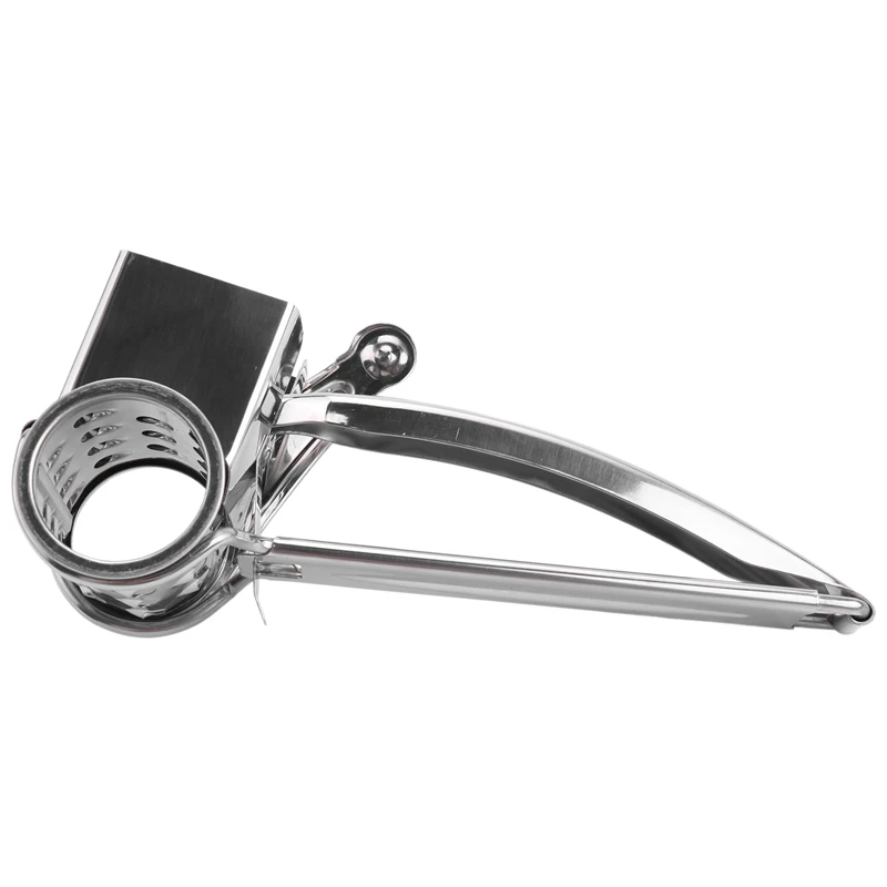 Rotary Cheese Grater Vegetable Slicer Shredder And Grinder With 4 Interchangeable Stainless Steel Grums
