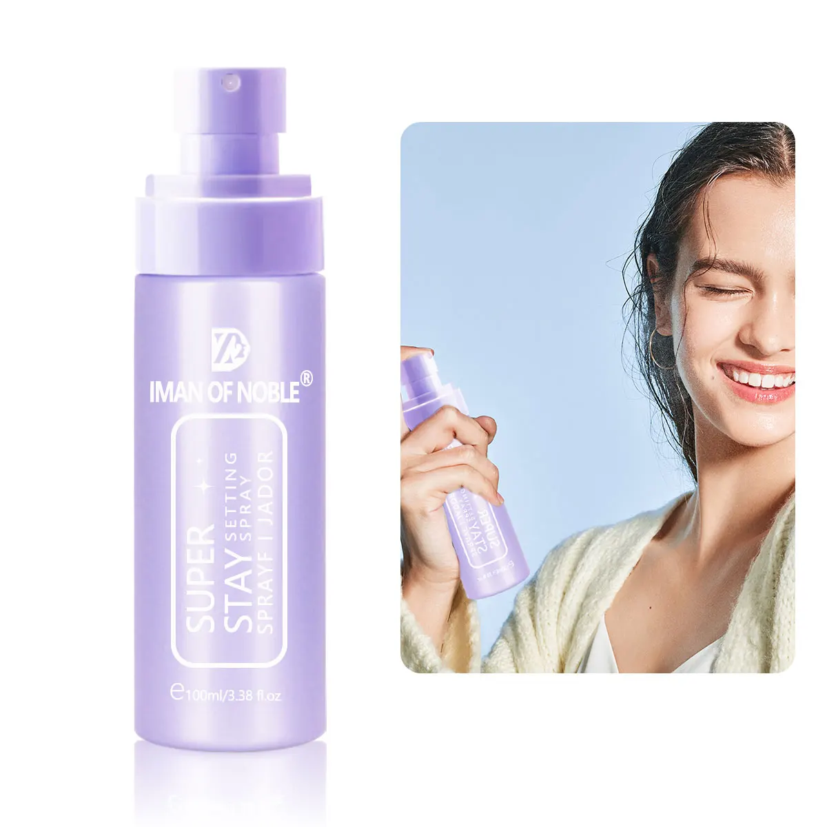 Makeup Setting Spray Matte Finish Waterproof Long Lasting Oil Controling Refreshing Quick Foundation Fixer Make Up Spray