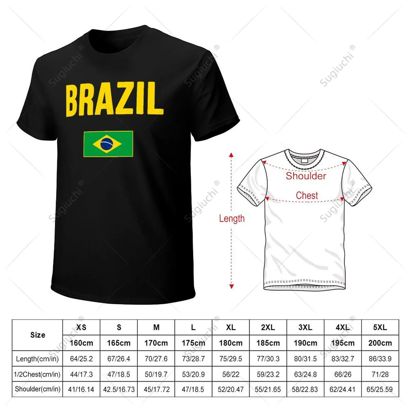 للجنسين الرجال البرازيل العلم البرازيلي البرازيل Bandera Bandeira التي شيرت تيز تي شيرت النساء الفتيان 100% القطن تي شيرت