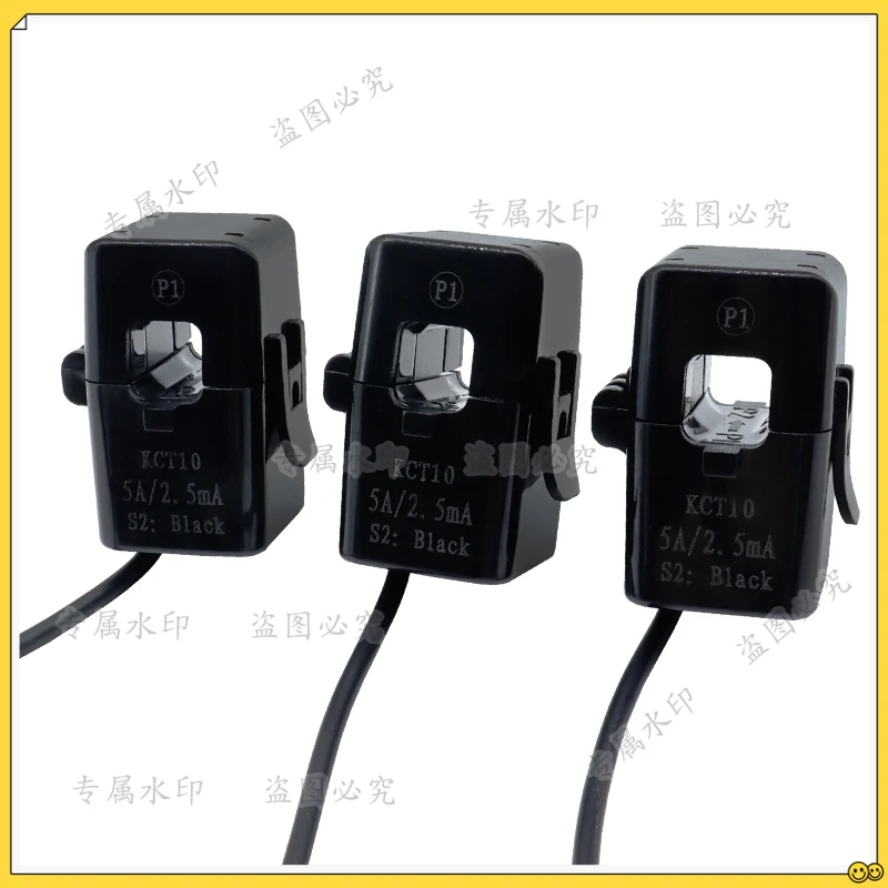 3PCS Split Core Current Transformers Single Phase CTS With mA Output KCT10 5A-75A