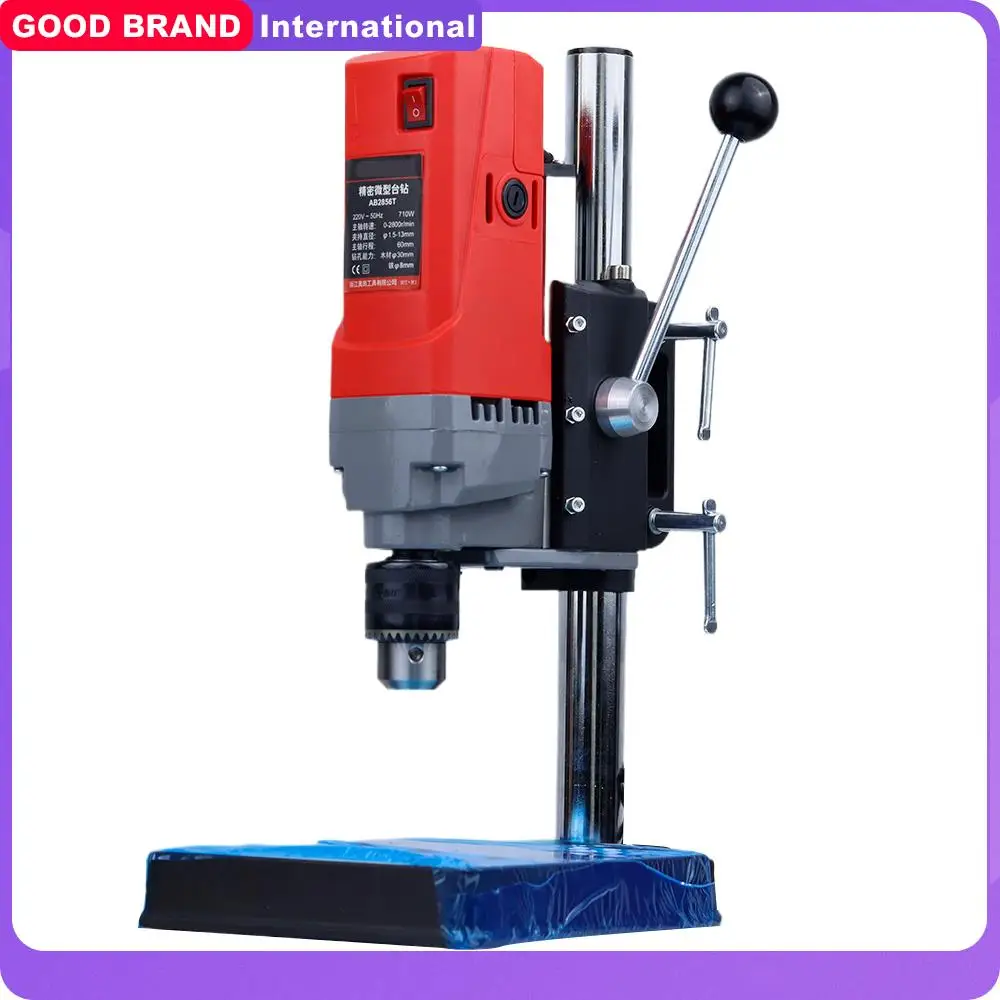 

AB2856T Mini Rotaray Table Drilling Machine Multi-function Bench Drill Small 220v Home Small Electric Drill Milling Machine