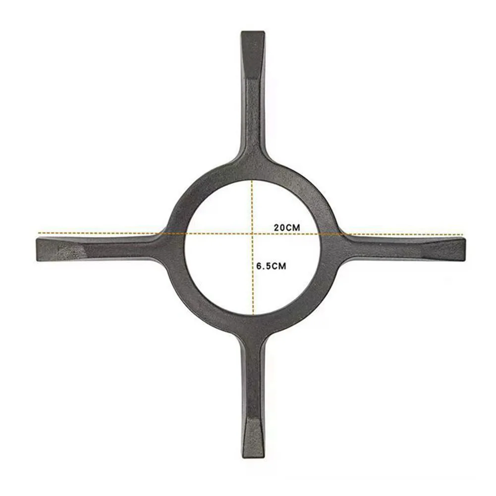 

Gas Stove Accesso Cross Shape Cross Shape Gas Stove Accessories Milk Pot Holder Wear Resistant Gas Hob Gas Stove