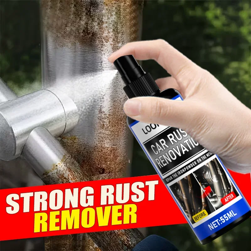 LOORSAN Car Rust Renovator Spray Professional Strength Total Rust Elimination Surface Restoration Enhanced